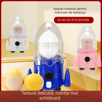 Mixer electric de ouă pentru uz casnic, finisaj auriu – amestec automat gălbenuș și albuș