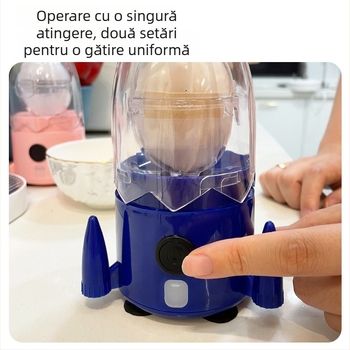 Mixer electric de ouă pentru uz casnic, finisaj auriu – amestec automat gălbenuș și albuș