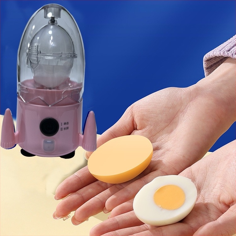 Mixer electric de ouă pentru uz casnic, finisaj auriu – amestec automat gălbenuș și albuș