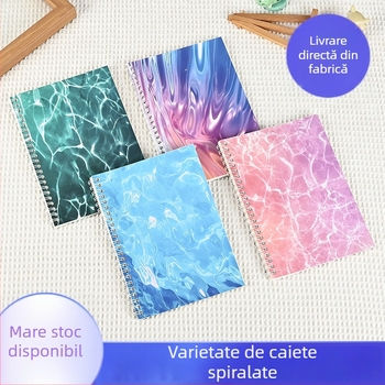 Jurnal de călătorie cu ștampilă, bloc de notițe detașabil și spațiu de depozitare pentru materiale