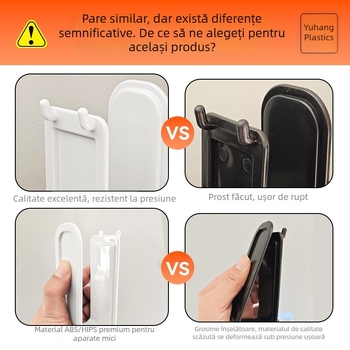 Pegboard de dormitor cu cârlig, organizator de birou, raft montat pe perete și cutie separator