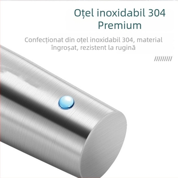 Rola de aluat din oțel inoxidabil 304 – ustensilă de bucătărie pentru întinderea aluatului și presarea foilor de găluște