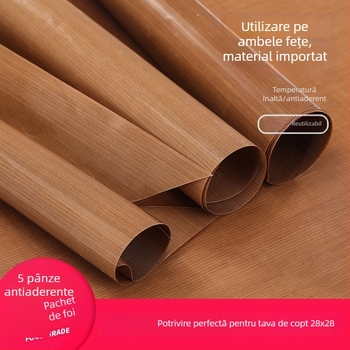 Hârtie de copt PE acoperită, antiaderentă, reutilizabilă, liner pentru cuptor pentru rulouri de tort și alte produse de copt