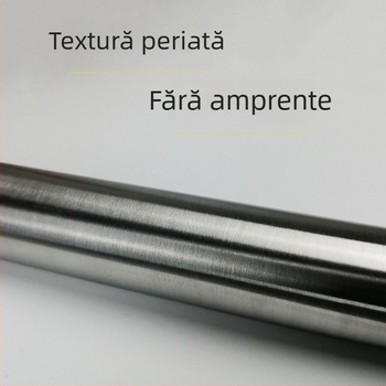 Rulou de aluat din oțel inoxidabil 304, instrument de patiserie pentru uz casnic, rolă metalică pentru aluat, aparat pentru foi de aluat pentru găluțe