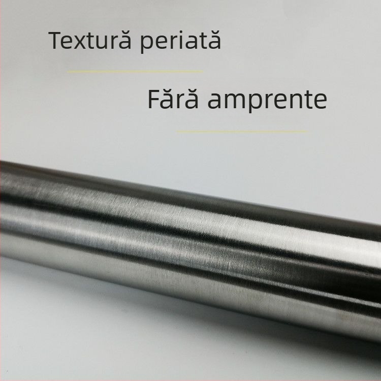 Rulou de aluat din oțel inoxidabil 304, instrument de patiserie pentru uz casnic, rolă metalică pentru aluat, aparat pentru foi de aluat pentru găluțe