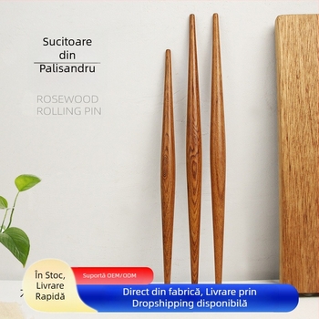Rosewood sucitor cu capete ascuțite pentru uz casnic, lemn masiv, foi de găluște