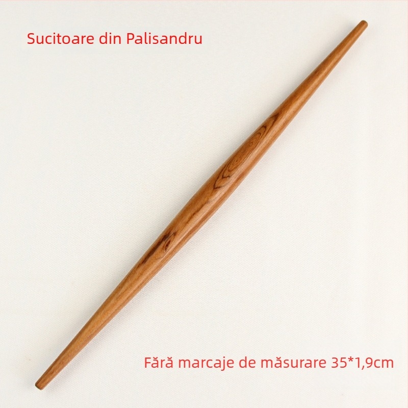 Rosewood sucitor cu capete ascuțite pentru uz casnic, lemn masiv, foi de găluște