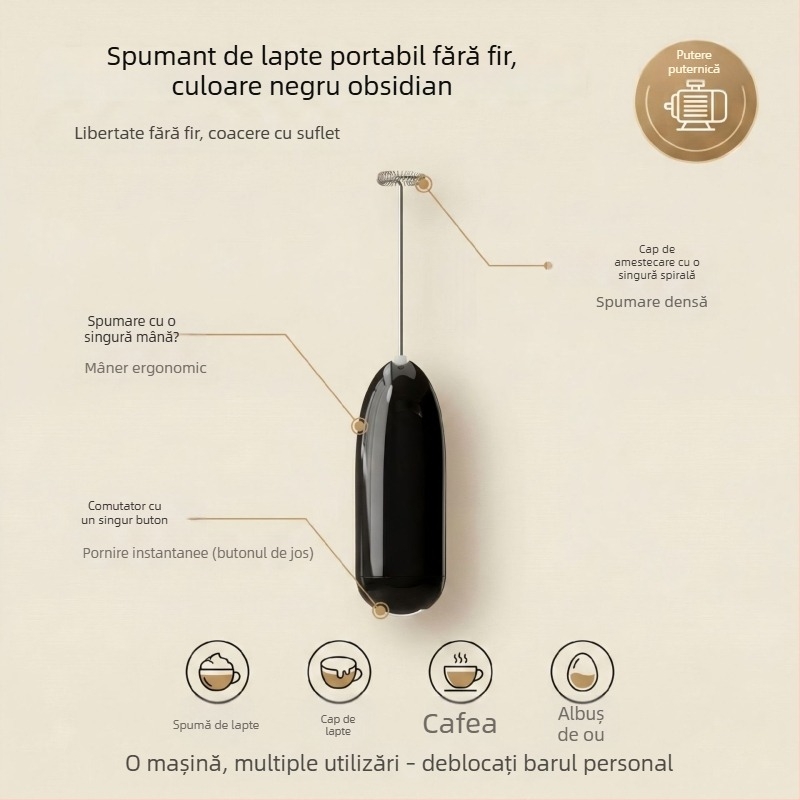 Bețișor electric portabil, wireless pentru bucătăria de acasă — nou model, 26 de ani