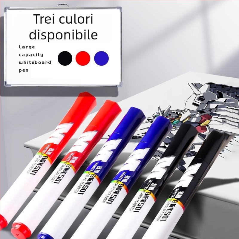 MG AWMY2201 Marker pentru tablă albă pe bază de apă, pentru profesori, capacitate mare, ștergere facilă, pentru desenare