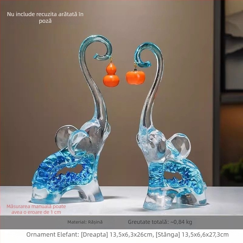 Ornament decorativ din rășină în formă de vioară, pentru living, hol și mobilier TV