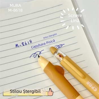 Set stilouri cu cerneală termic-ștergătoare pentru exerciții de scriere și corectarea poziției