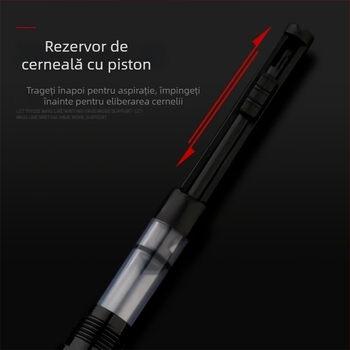 Stilou de caligrafie Eternal Life cu vârf iridiu – pentru elevi și adulți, în cutie cadou, gravură disponibilă