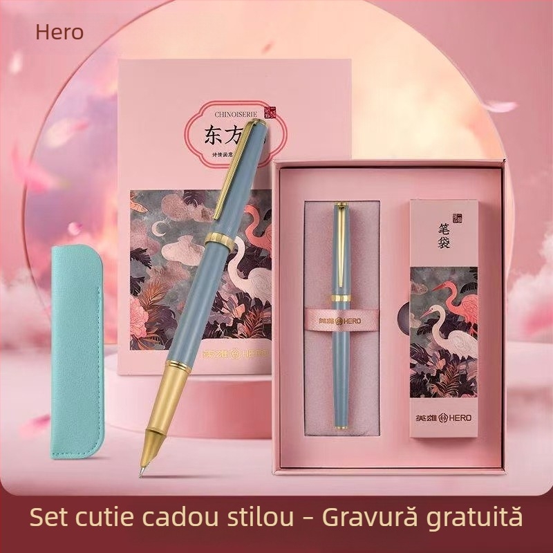HERO E152 Oriental Charm stilou cu cutie cadou pentru femei, de înaltă calitate