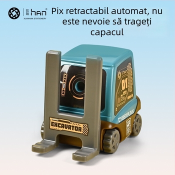Ascuțitoare de creioane în formă de furculiță, manuală, pentru elevi și copii