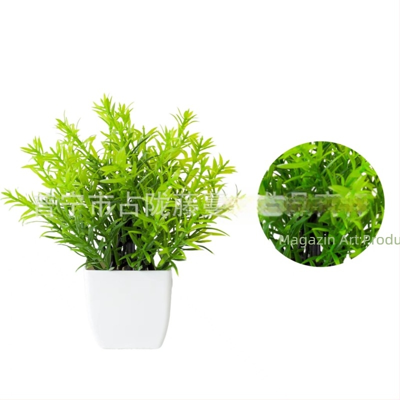 Plantă artificială în ghiveci din plastic, pentru nunți, petreceri, fotografii în aer liber, decor pentru casă și birou