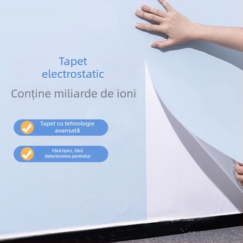 Film protector electrostatic pentru pereți, autoadeziv, anti-zgârieturi, nu deteriorează suprafața, pentru locuințe și spații educaționale