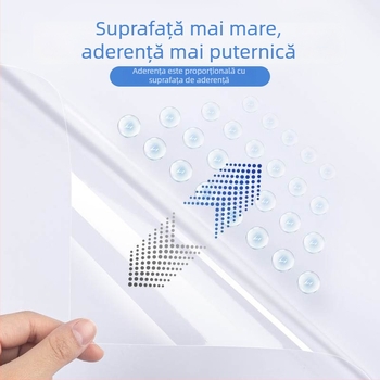 Film protector electrostatic pentru pereți, autoadeziv, anti-zgârieturi, nu deteriorează suprafața, pentru locuințe și spații educaționale