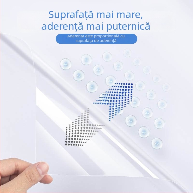 Film protector electrostatic pentru pereți, autoadeziv, anti-zgârieturi, nu deteriorează suprafața, pentru locuințe și spații educaționale