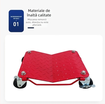 Dispozitiv hidraulic pentru mutarea mașinii cu roți universale — unealtă hardware simplă