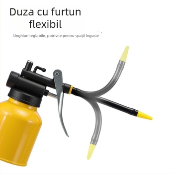 Ruitool Pompa de ulei industrială cu duză extinsă — pulverizator manual și umplere de ulei
