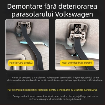 Unealtă universală de demontare a mânerului de plafon Volkswagen, oțel forjat îngroșat