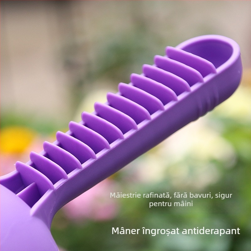 Lopată de grădină cu scară, cupă de sol din plastic îngroșat, pentru bonsai și suculente, afânarea solului