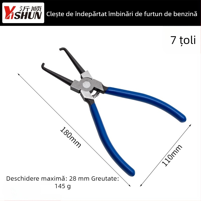 Clește mic pentru conducte de combustibil și țevi de uree – unealtă auto de demontare