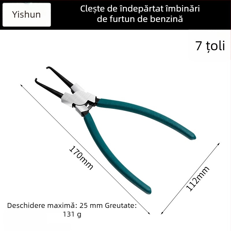 Clește mic pentru conducte de combustibil și țevi de uree – unealtă auto de demontare