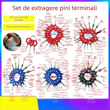 Set pentru extragerea pinilor din conectori auto 5577