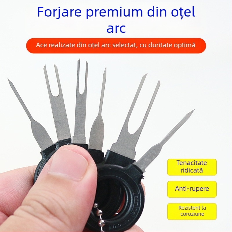 Set pentru extragerea pinilor din conectori auto 5577