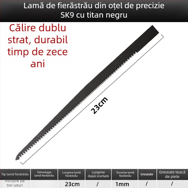 Kyushu Garden Fierăstrău de mână retractabil pentru lemn – instrument de grădină pentru tăierea lemnului în aer liber