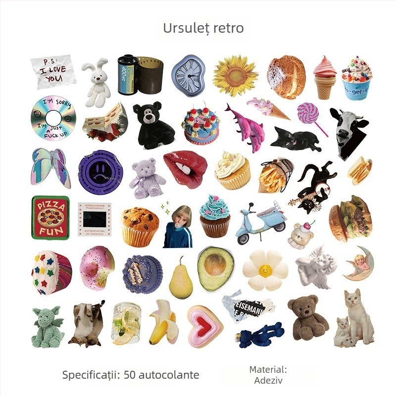 Caiet gol de buzunar pentru proiecte DIY, materiale creative, stil retro nostalgic, foarte gros pentru schițe