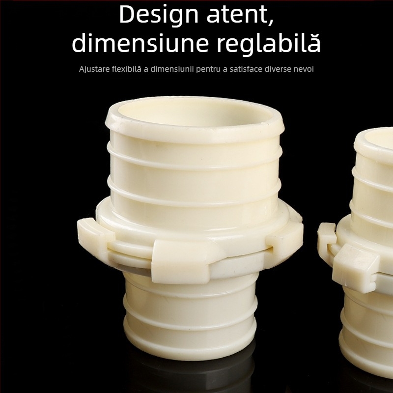Conector din plastic pentru furtun de irigații