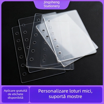 Separator PET transparent pentru pagini interioare, pentru planner DIY
