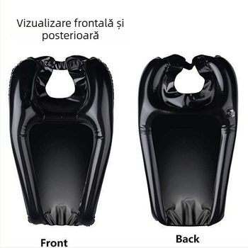 Perne gonflabile pentru spălatul părului în pat și vas de spălat pentru igienă la domiciliu, pliabilă, pentru persoanele vârstnice și femeile însărcinate