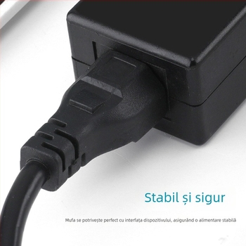 Cablu de alimentare pentru notebook, BS certificat, standard britanic cu 3 pini