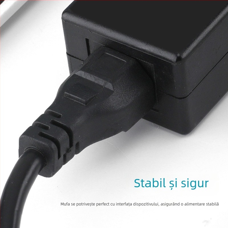 Cablu de alimentare pentru notebook, BS certificat, standard britanic cu 3 pini