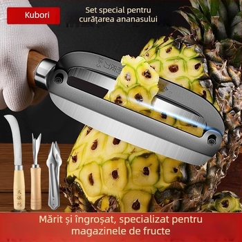 Cuțit special pentru curățarea ananasului și a trestiei de zahăr