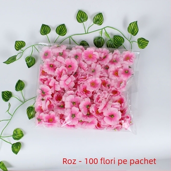 Flori de mătase: flori de piersic, petale de piersic, trandafiri și flori de prune, accesorii de păr pentru ședințe foto de nuntă