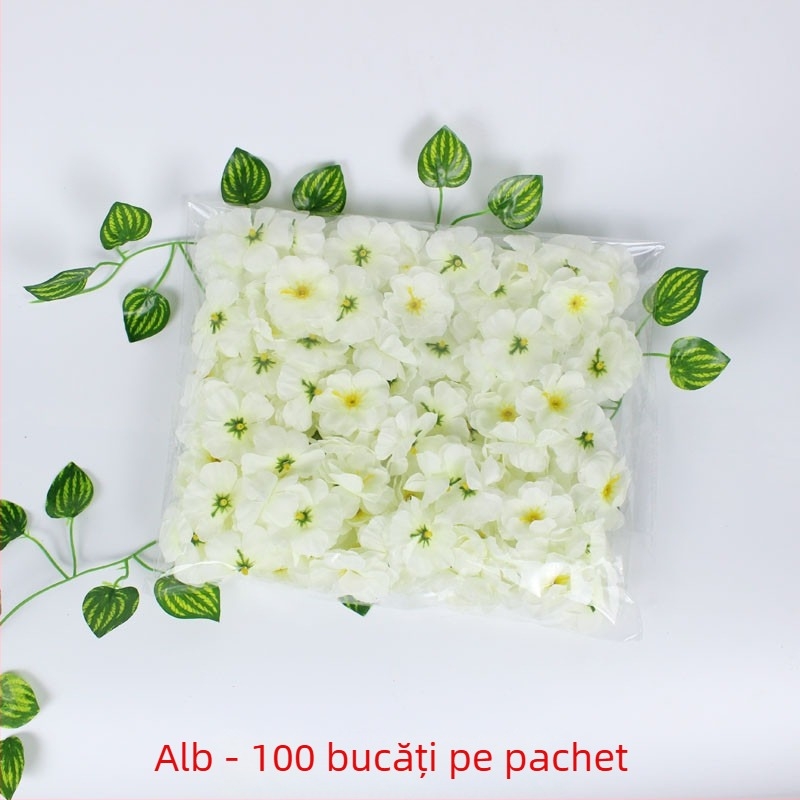 Flori de mătase: flori de piersic, petale de piersic, trandafiri și flori de prune, accesorii de păr pentru ședințe foto de nuntă