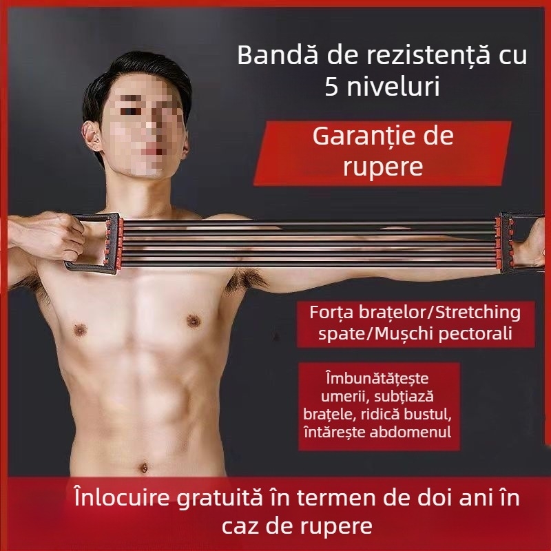 Extensor pentru piept pentru antrenarea mușchilor pieptului — echipament de fitness pentru acasă