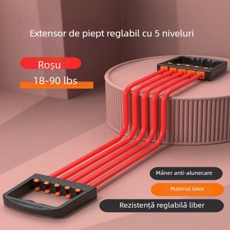 Extensor pentru piept pentru antrenarea mușchilor pieptului — echipament de fitness pentru acasă