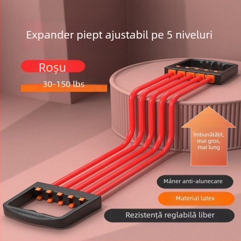 Extensor pentru piept pentru antrenarea mușchilor pieptului — echipament de fitness pentru acasă