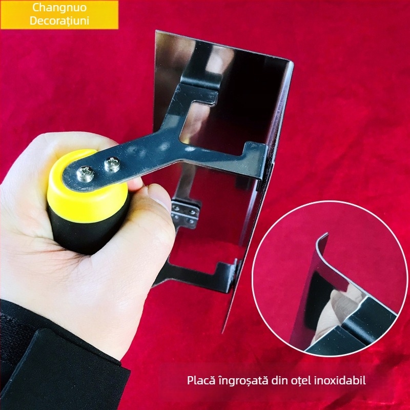 Cuțit de colț din oțel inoxidabil îngroșat pentru pereți interiori
