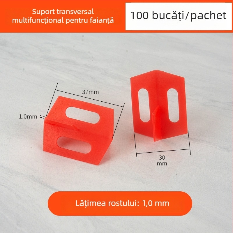 Distanțieri încrucișați pentru plăci, tip YT, din plastic, clipsuri de aliniere pentru plăci de podea și pereți