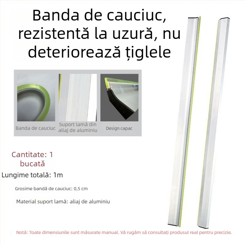 Set de instrumente pentru netezirea mortarului și a rosturilor pentru plăci, incluzând mistrie profesională și instrument de nivelare