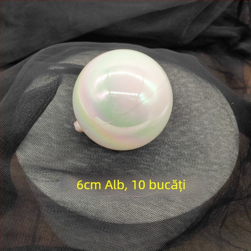 Set de 10 mingi transparente colorate pentru decorarea prăjiturilor – decorațiuni pentru Halloween și Crăciun