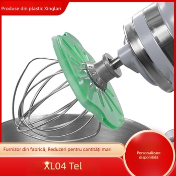 XL04 Barieră pentru mixer vertical – Accesorii: racletă pentru cremă și lamă de răzuire, protecție împotriva stropilor pentru capul de amestecare cu 6 linii