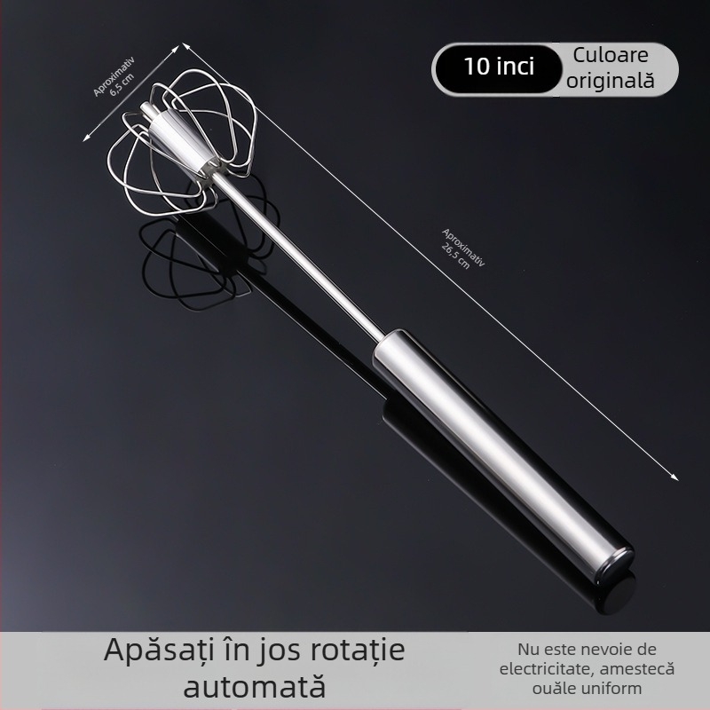 Bețișor semi-automat pentru ouă, tel din oțel inoxidabil