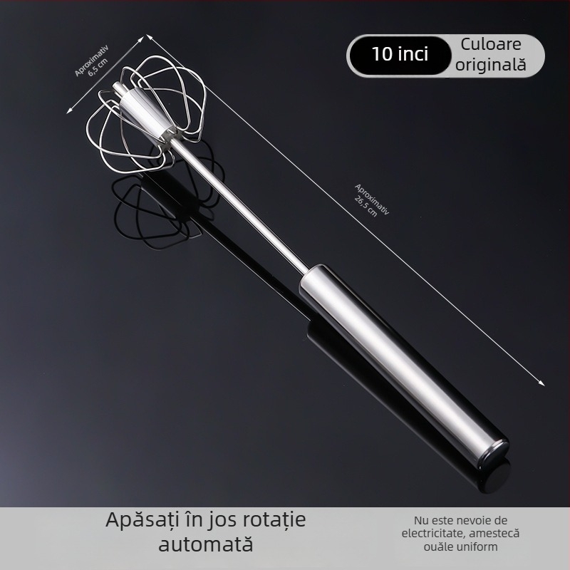 Bețișor semi-automat pentru ouă, tel din oțel inoxidabil